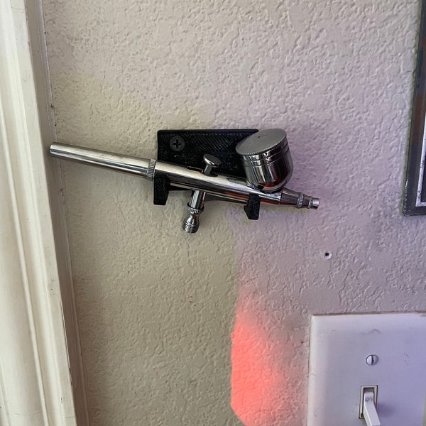 Airbrush Holder wall mount/Magnetic Mount