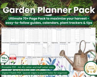 2024 Complete Garden Planner - Perfect Gift for Gardeners Planter Box Veg & Flower Planning Journal Seasonal Spring Eco Gardening Guide