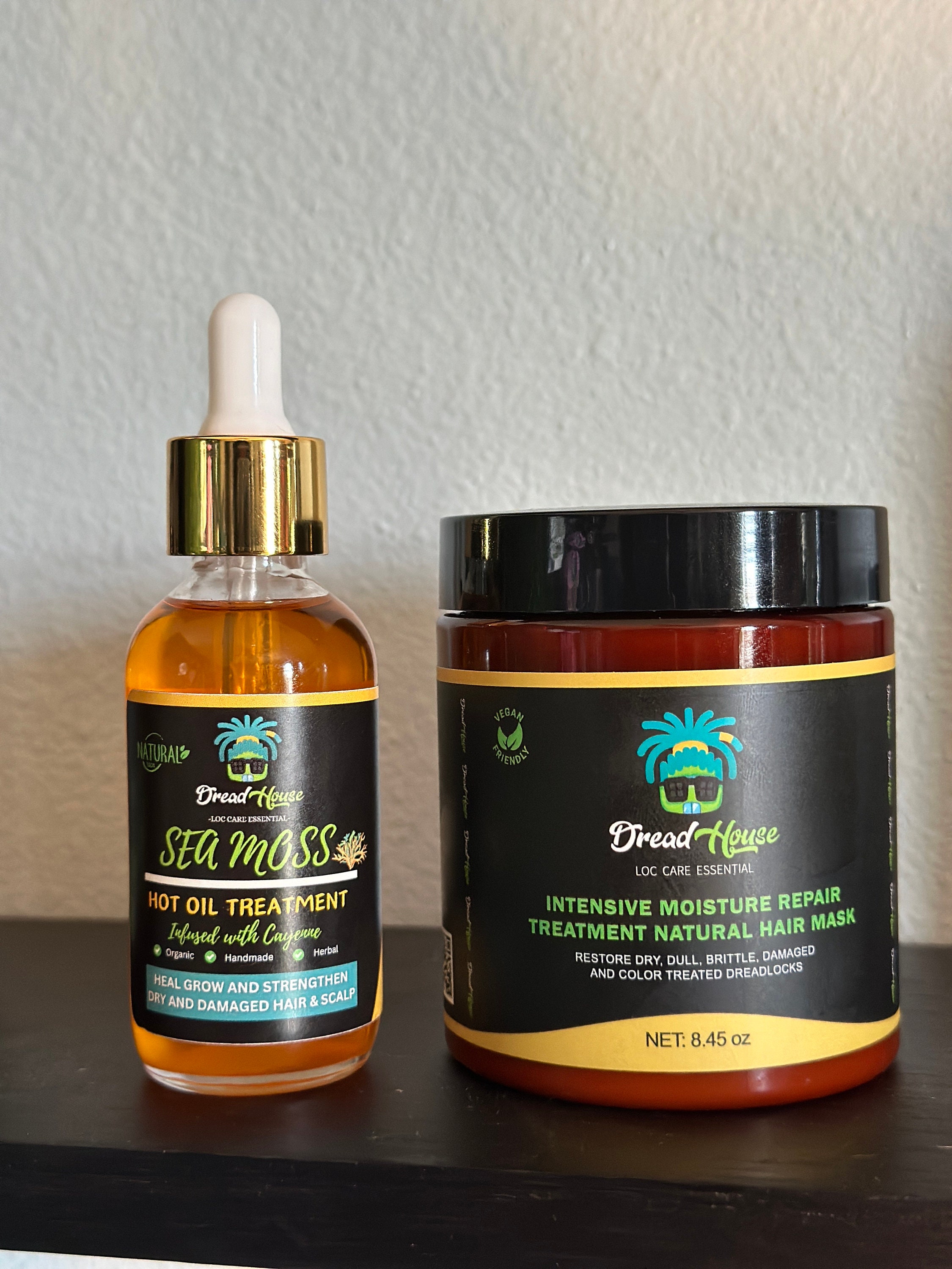 Loc Butter Hair Mask Hot Oil Treatment Seamoss Dreadlock Deep