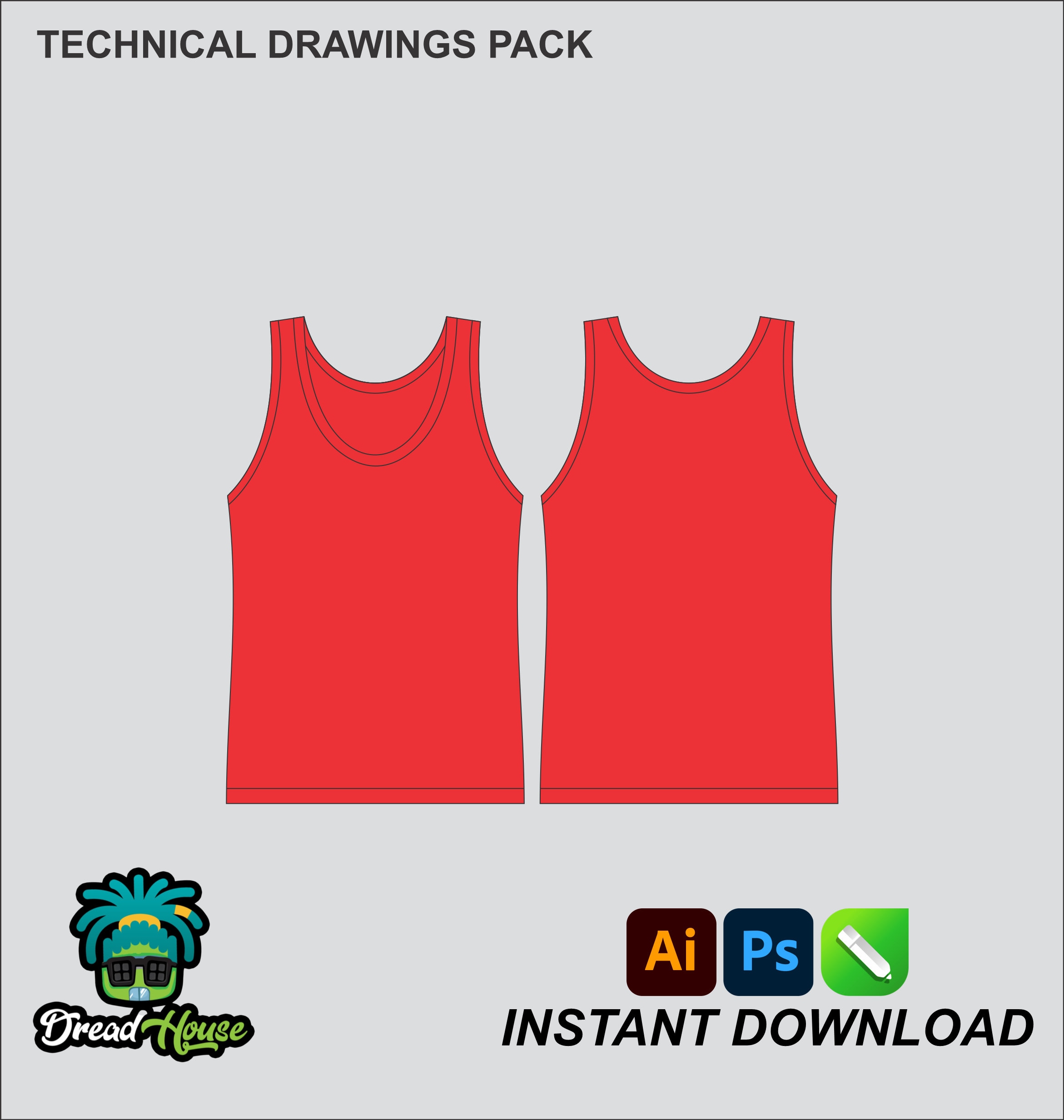 soduk(スドーク) shrinked drawing tank top soduk(スドーク) shrinked drawing tank top
