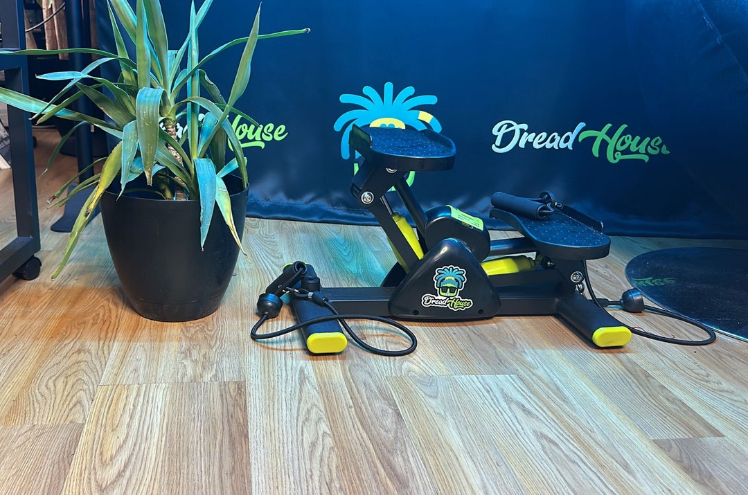 Fitness Mini Stepper Legs Knee Exercise Low Impact Stair Step Cardio Equipment With Digital