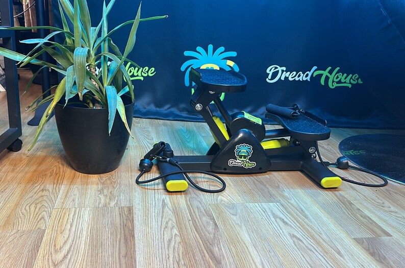 Fitness Mini Stepper Legs Knee Exercise Low Impact Stair Step Cardio