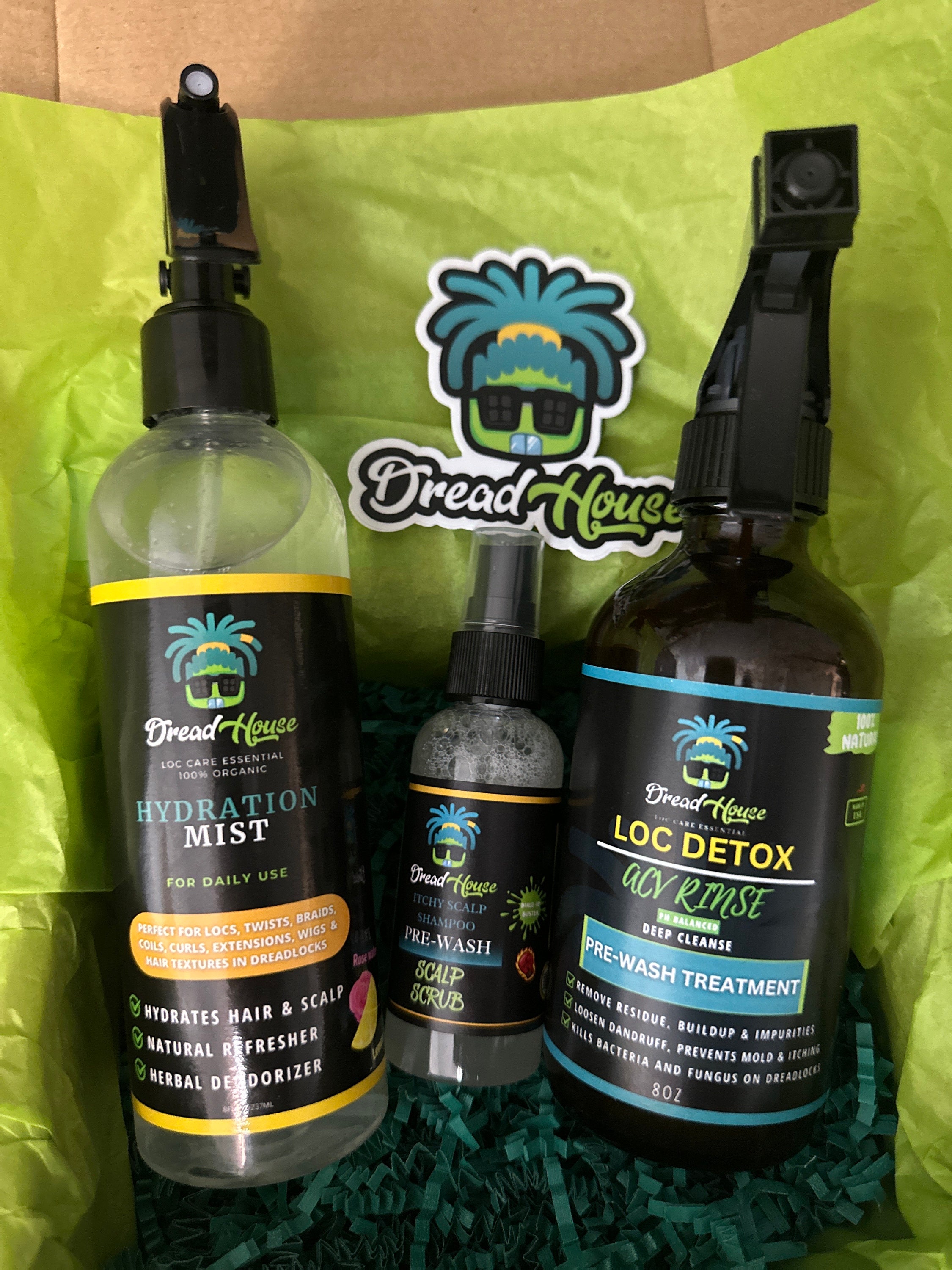 Loc Mist Hydration Shampoo Scrub Pre Wash Pre Cleanser Mist Spray