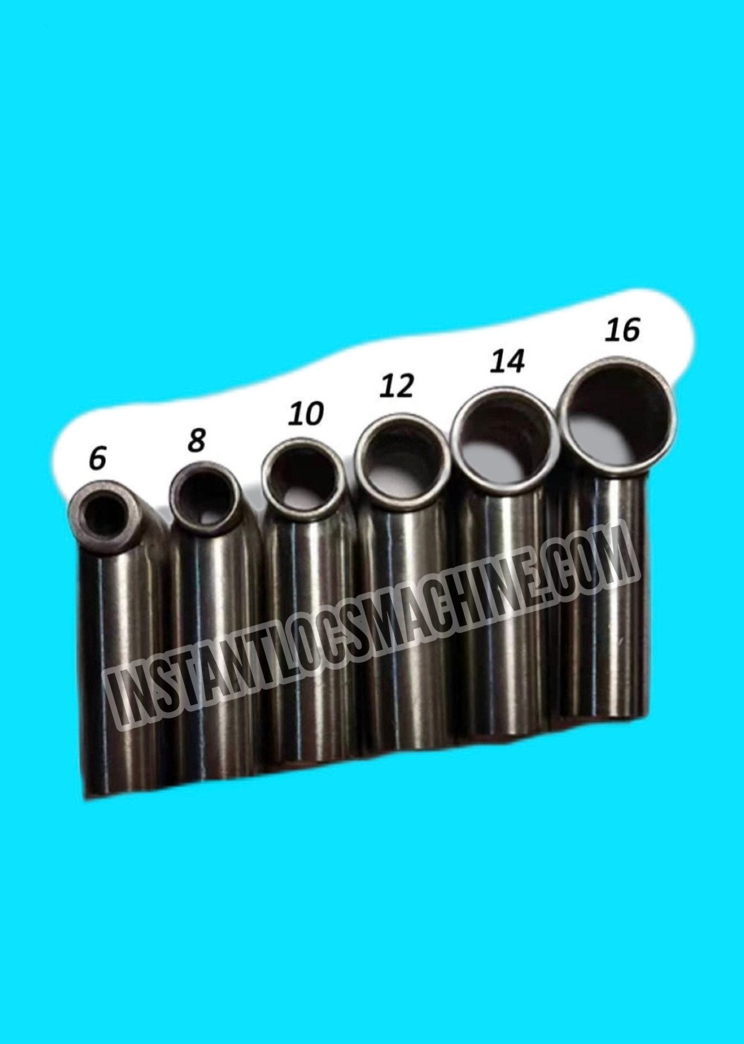 Instant Locs Machine 1-6 Attachment Heads for Loc Size Customization ...