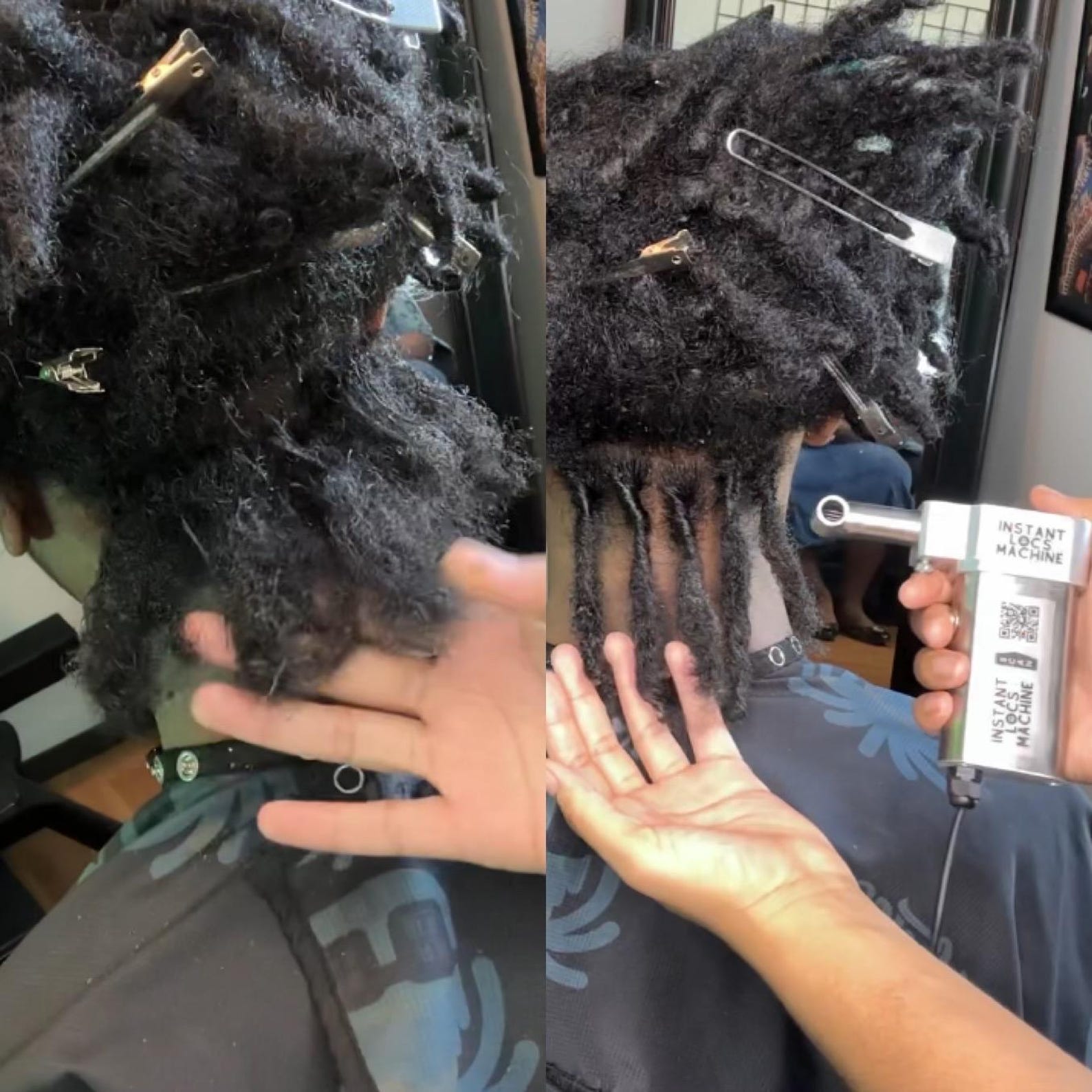 Instant Loc Machine Hair Service Professional Locs Installation Repairs ...
