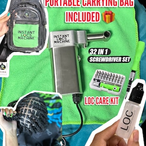 Instant Loc Machine Dreadlock Machine Make Loc Extensions Instant Locs