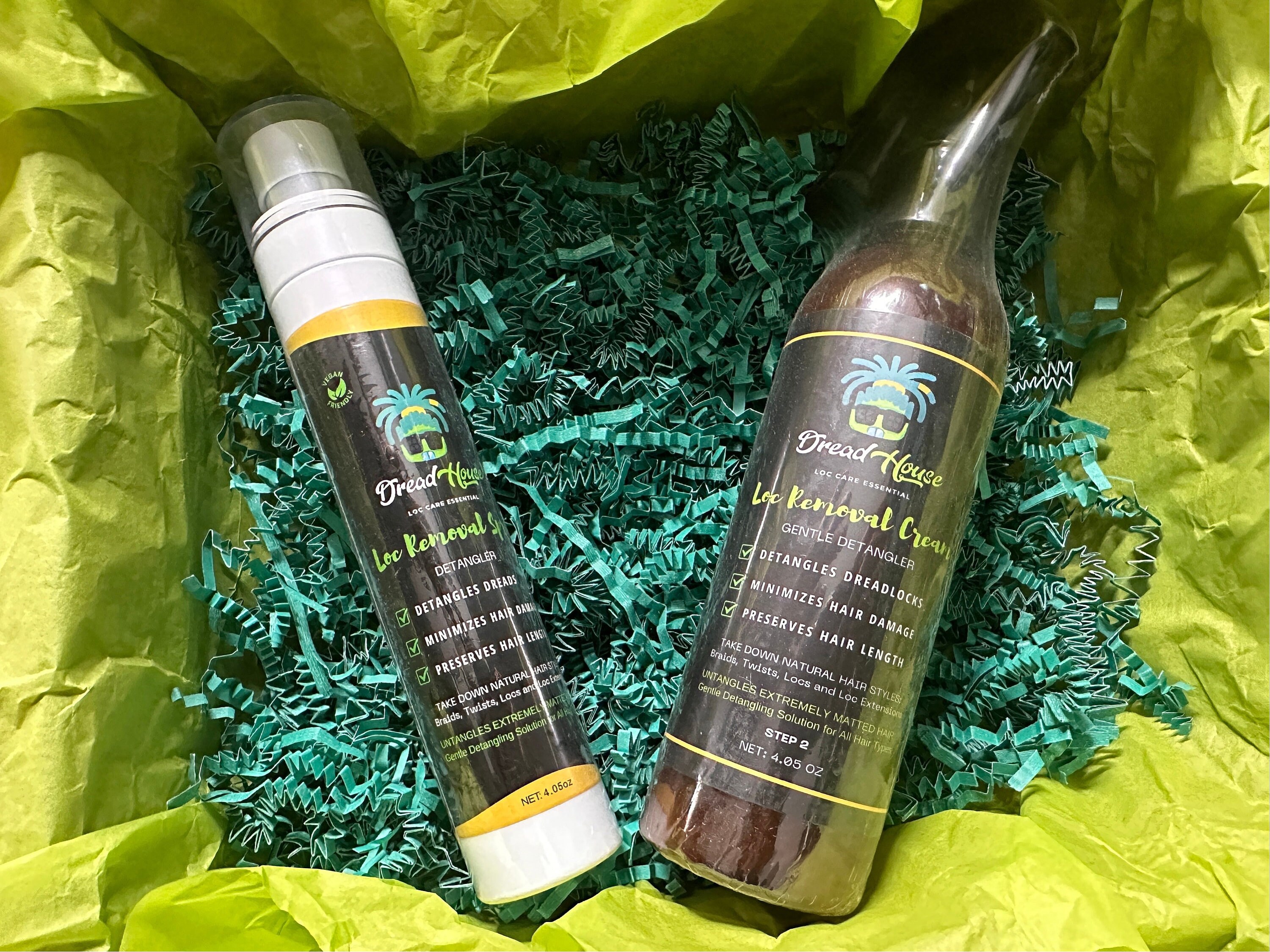 Dreadlock Loc Removal Spray Cream Detangling Comb Kit Don't Cut Your