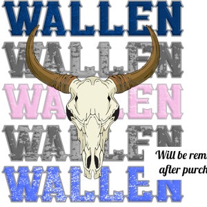 Wallen png, Western cowboy png, Western png, Retro png, Cow Skull png, Cowhide Print Png, Sublimation Designs, Digital File