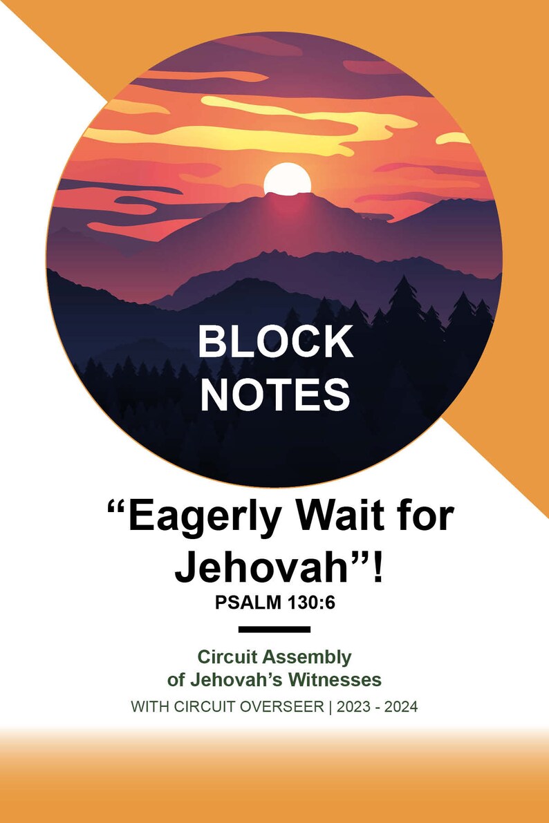 JW Block Notes Circuit Assemblies 2023 2024 Etsy