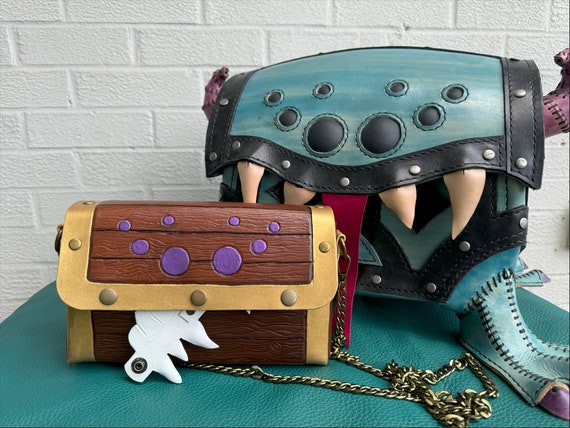 Handmade Mimic Clutch: Dungeons and Dragons Inspired - Etsy