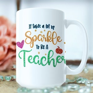 Teacher Appreciation Gift for Teacher Cute Teacher Gift Coffee Mug for Teachers are Loved Gift from Students to Teacher Grade School Teacher