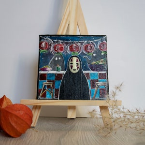 Phosphorescent Painting • Faceless • Painting