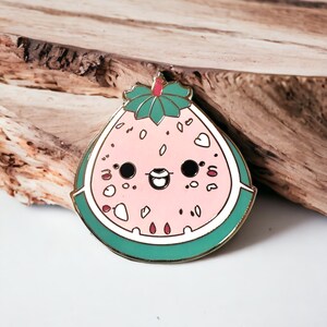 CALLARON Watermelon Enamel Pins - 2 Pack Cute Fruit Brooch For Clothing, Hats, & Decor - View #10