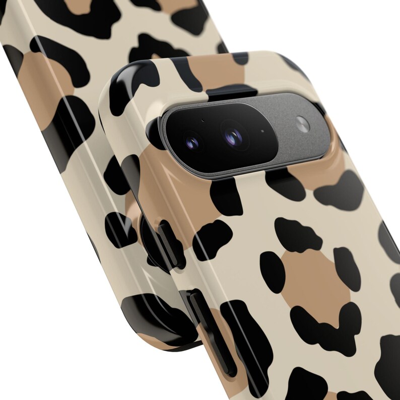 Leopard Print Phone Case, Animal Print Case, Exotic Safari Phone Cover, Savannah Style Case / iPhone 16, 15, 14, 13, 12, 11, Samsung, Pixel