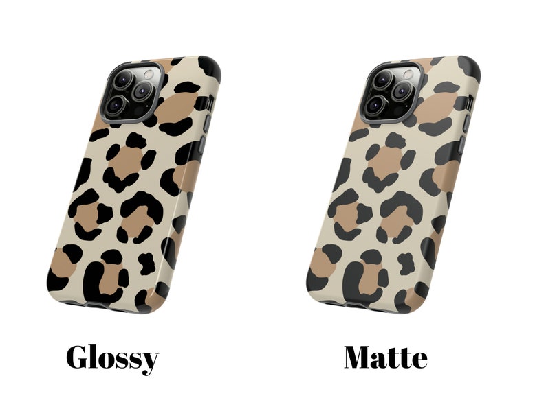 Leopard Print Phone Case, Animal Print Case, Exotic Safari Phone Cover, Savannah Style Case / iPhone 16, 15, 14, 13, 12, 11, Samsung, Pixel
