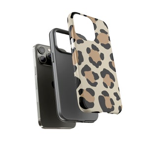 Leopard Print Phone Case, Animal Print Case, Exotic Safari Phone Cover, Savannah Style Case / iPhone 16, 15, 14, 13, 12, 11, Samsung, Pixel