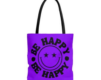 Sei glücklich Tote Bag