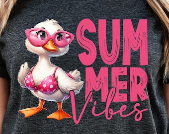 Summer Vibes Png, Summer Goose Png, Beach GIrly Png, Summer Girly Png, Summer Shirt Design, Summer Lover Png, Sublimation Design