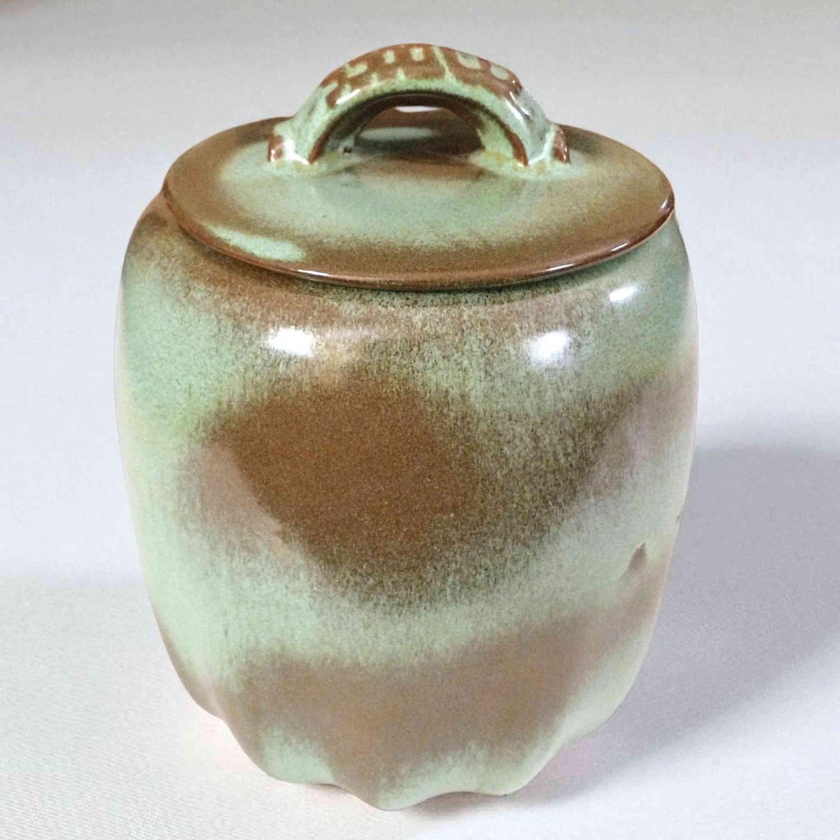 Frankoma Pottery: Coffee Canister, Candle Holders, Coffee Cup. Plainsman Prairie Green - Etsy