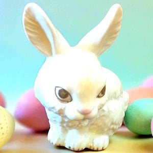 Goebel Porcelain Bunny Figurine 3.5 inches