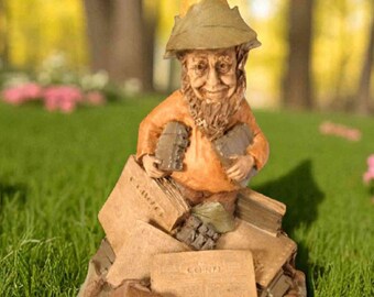 Tom Clark Gnomes. Mulligan, Smoky, Pedro Figurines. 1980's. Cairn