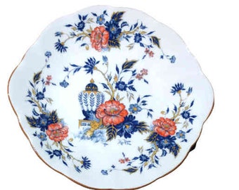 Staffordshire fine bone china plate.