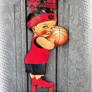 Basketball baby boy door hanger, hospital door hanger, personalized baby boy name, newborn announcement