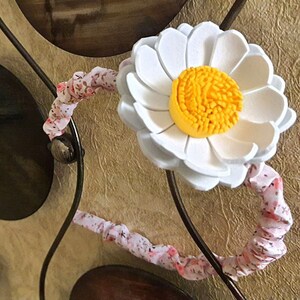 Chamomile hair hoop
