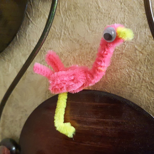 Flamingo Cat Toy Etsy