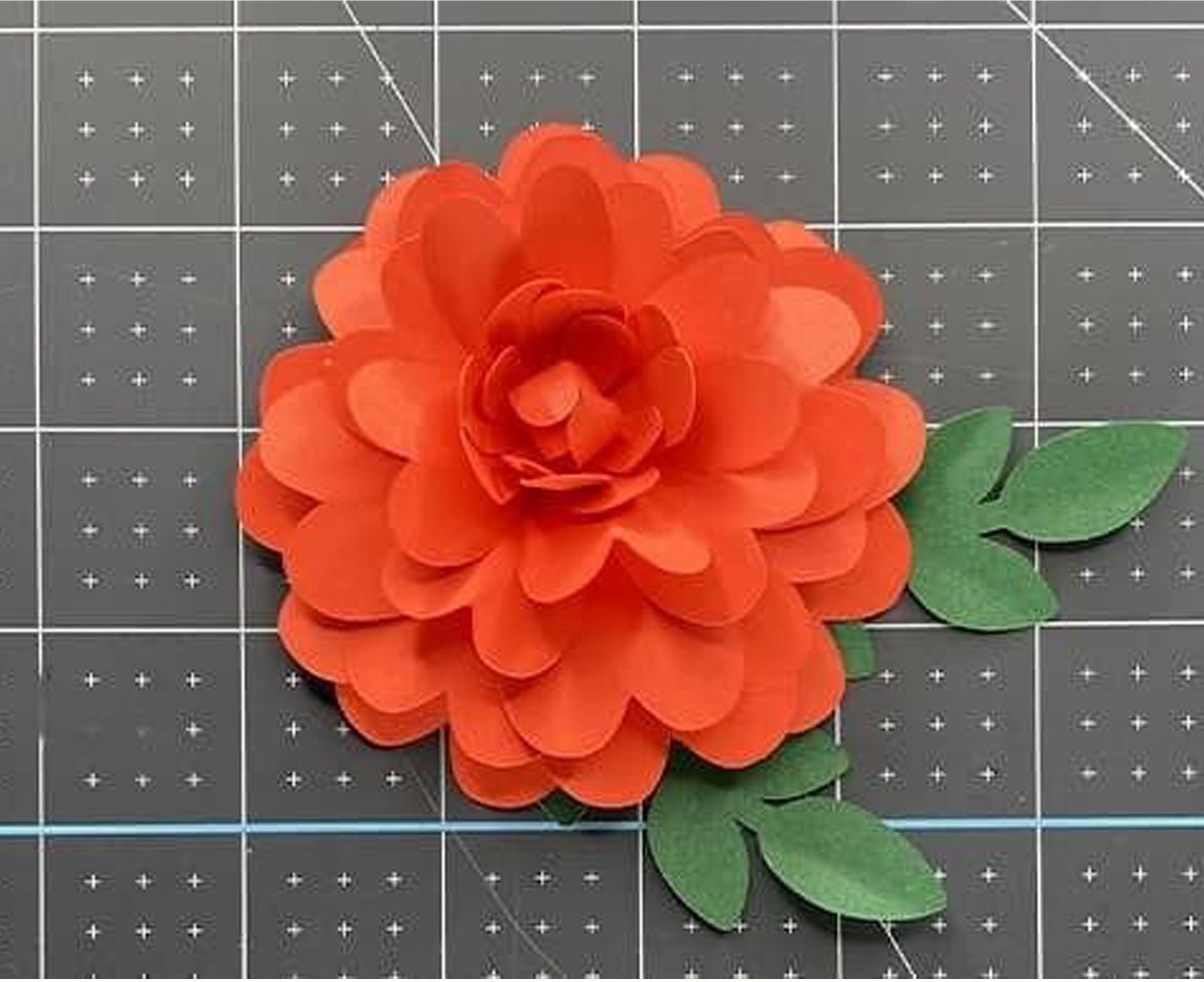 3 Paper Flowers SVG 3D Paper Flower Cricut DIY Paper Flower Etsy