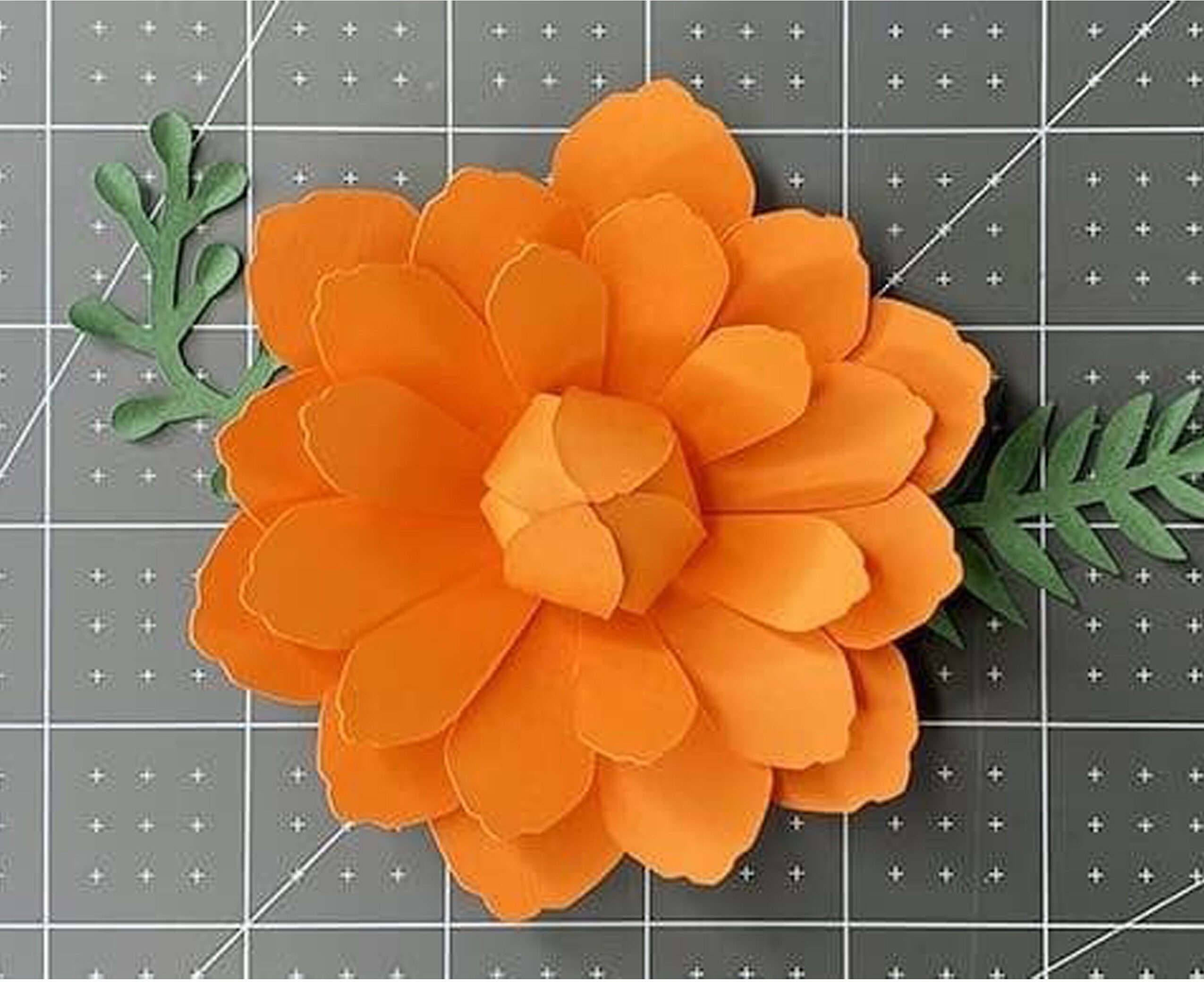 3 Paper Flowers SVG 3D Paper Flower Cricut DIY Paper Flower Etsy