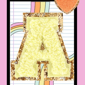 Letter Patches Alphabet Poster Set