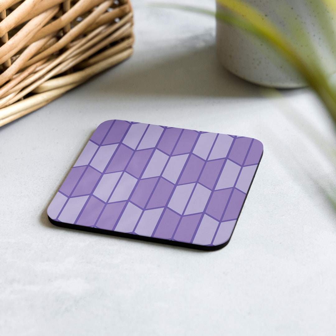 BTS ARMY Logo Themed Pattern Purple Coaster - Etsy Canada