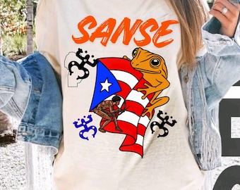 SanSe Boricua T-Shirt Design | Taíno Art Bomba Plena Puerto Rico SVG PNG Sublimation