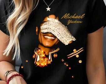 Michael Jackson King of Pop PNG Designs (5 Pack) – Sublimation, DTG Art (Digital Download)