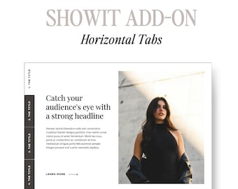 Showit Add-On Canvas Template: Vertical Tabs FAQ (PDF)