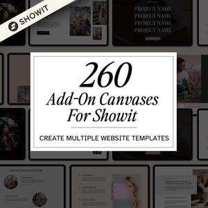 Showit Website Template, Canvas Add-Ons Bundle - Showit Template for Photographers & Designers - Photo Galleries/Templates, Showit FAQ
