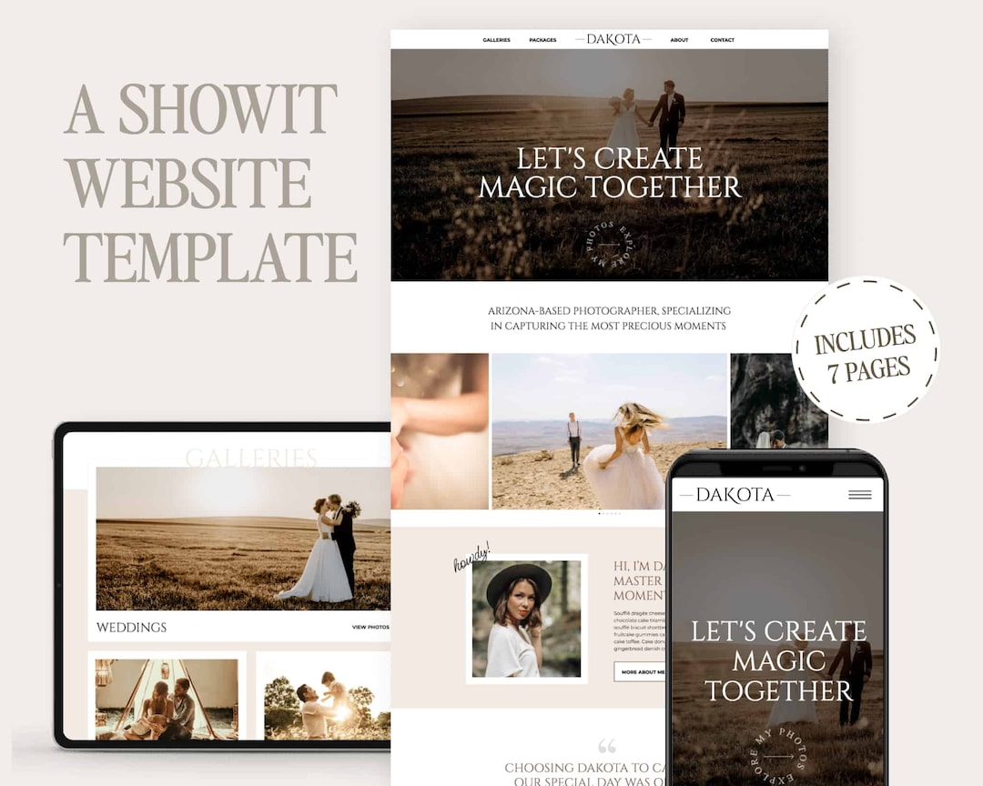 Premium Showit Website Template, Website Templates Photography, Showit Premium Showit Website Template, Website Templates Photography, Showit