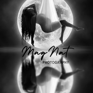 4 Full Moon Backdrop | Full Moon Overlay | Digital Backgrounds For Photography| Maternity overlay | Photoshop Editing | Fine Art