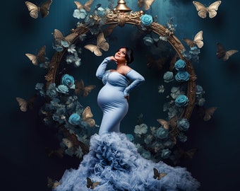 Digital Backdrops flower prop Digital Backgrounds Maternity Backdrop Overlays Studio Backdrops  Photoshop Fine Art Textures