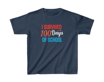 100 Days of School Shirt, Funny School Shirt, School Tee, 100 Day Shirt, Student Gift, 100th Day Of School Celebration, Student Shir