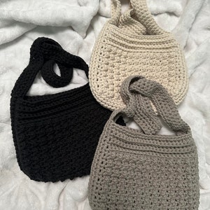 Summer Bucket Bag, Handmade, Crochet, Shoulder Bag