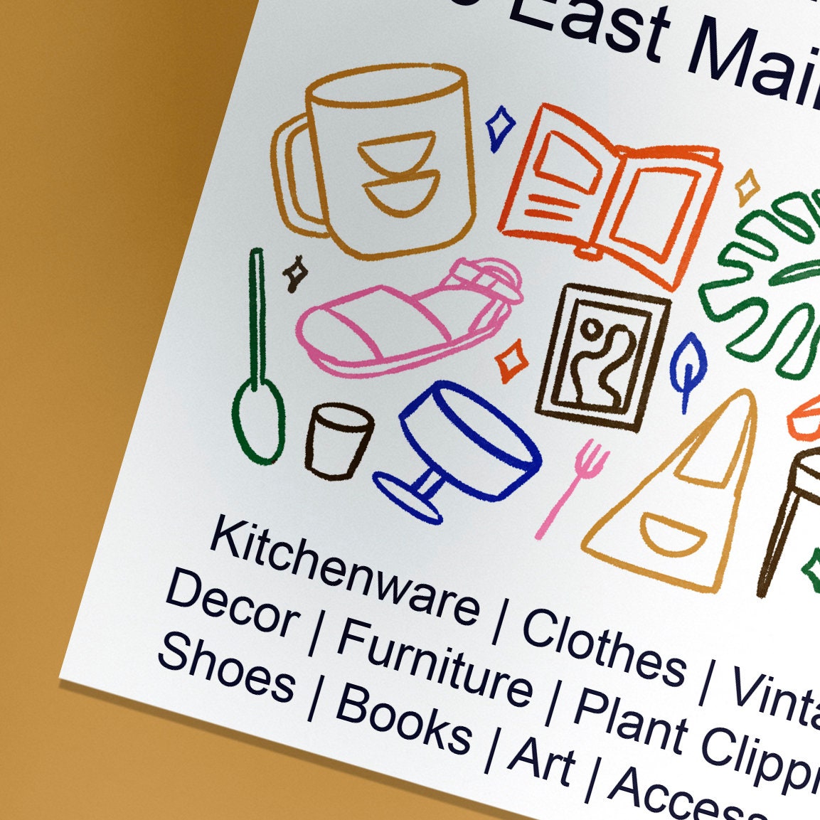 Modern Yard Sale Sign, Instant Download, Editable Template - Etsy