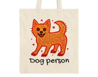 Dog Person Tote Bag, Dog Owner Gift, Dog Lover Gift, Dog Mom Gift, Dog Dad Gift, Dog Person Gift, Dog Bag, Dog Tote, Shopping Bag