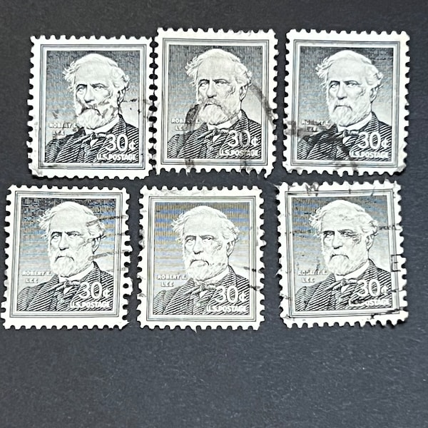 1955 General Robert E. Lee 30 Cent Stamp