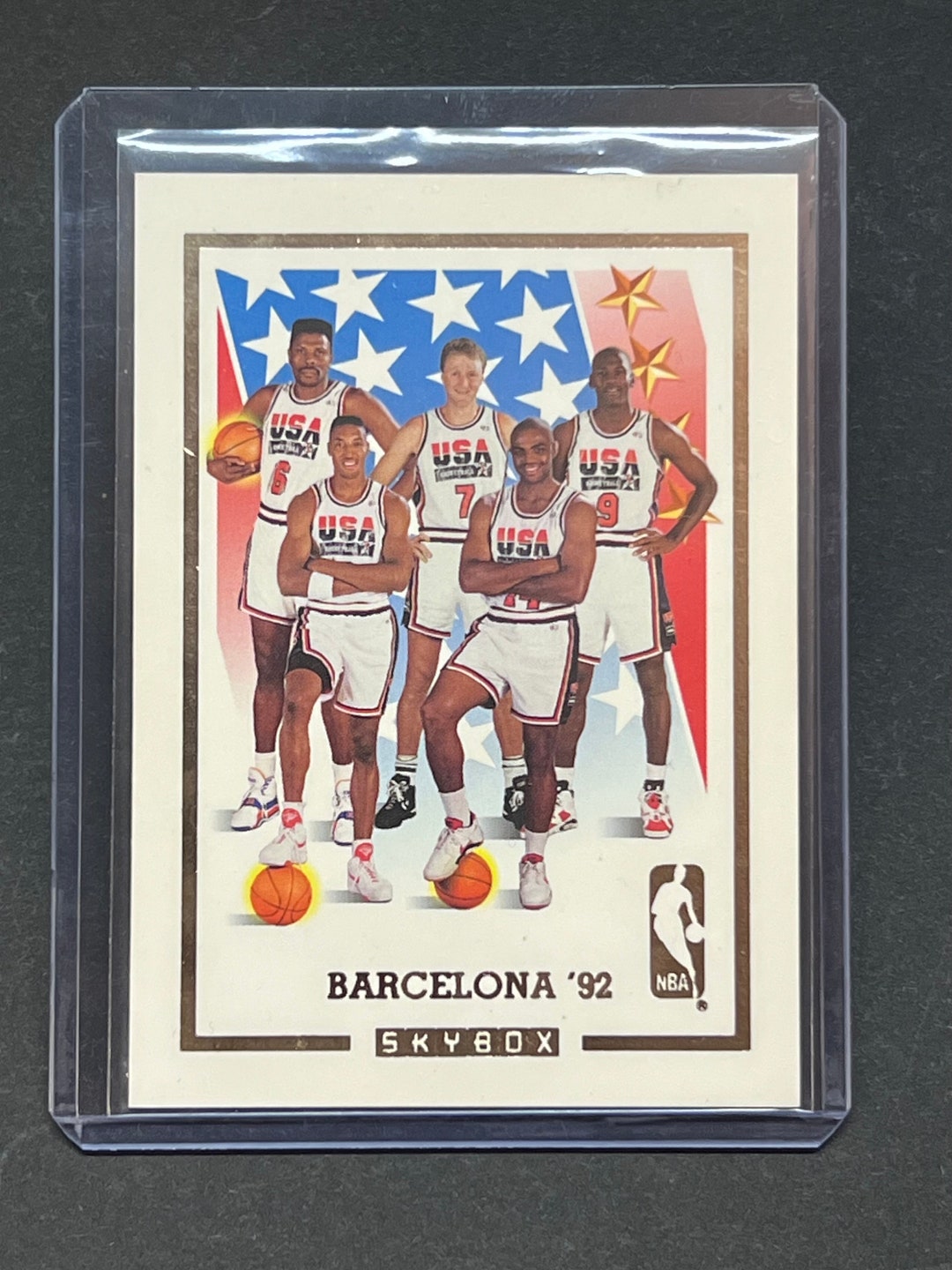 1992 Skybox USA Basketball DREAM TEAM Gold Foil - Etsy