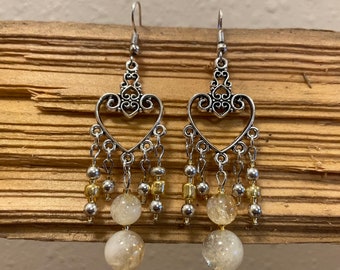 Citrine Chandelier Earrings Yellow Chandelier Earrings Citrine Earrings Yellow Earrings Yellow Crystal Earrings Yellow Stone Earrings Jewelr
