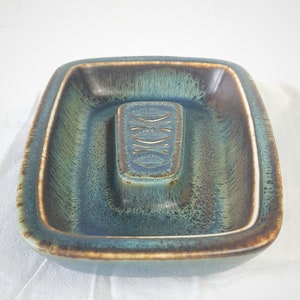 Vintage Steinzeug Masterpiece Schale NSX von Gunnar Nylund für Rörstrand Schweden 1950er Jahre Zeitlose Eleganz 20.5x14.5 x 4 cm Vip PREMIUM Art Unikat