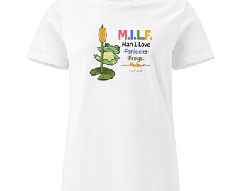 Funny Frog T-Shirt, MILF Man I Love Pole Frogs Fankicks Tee, Pole Dancer Shirt, Aerialist Gift, Dance Humor Shirt