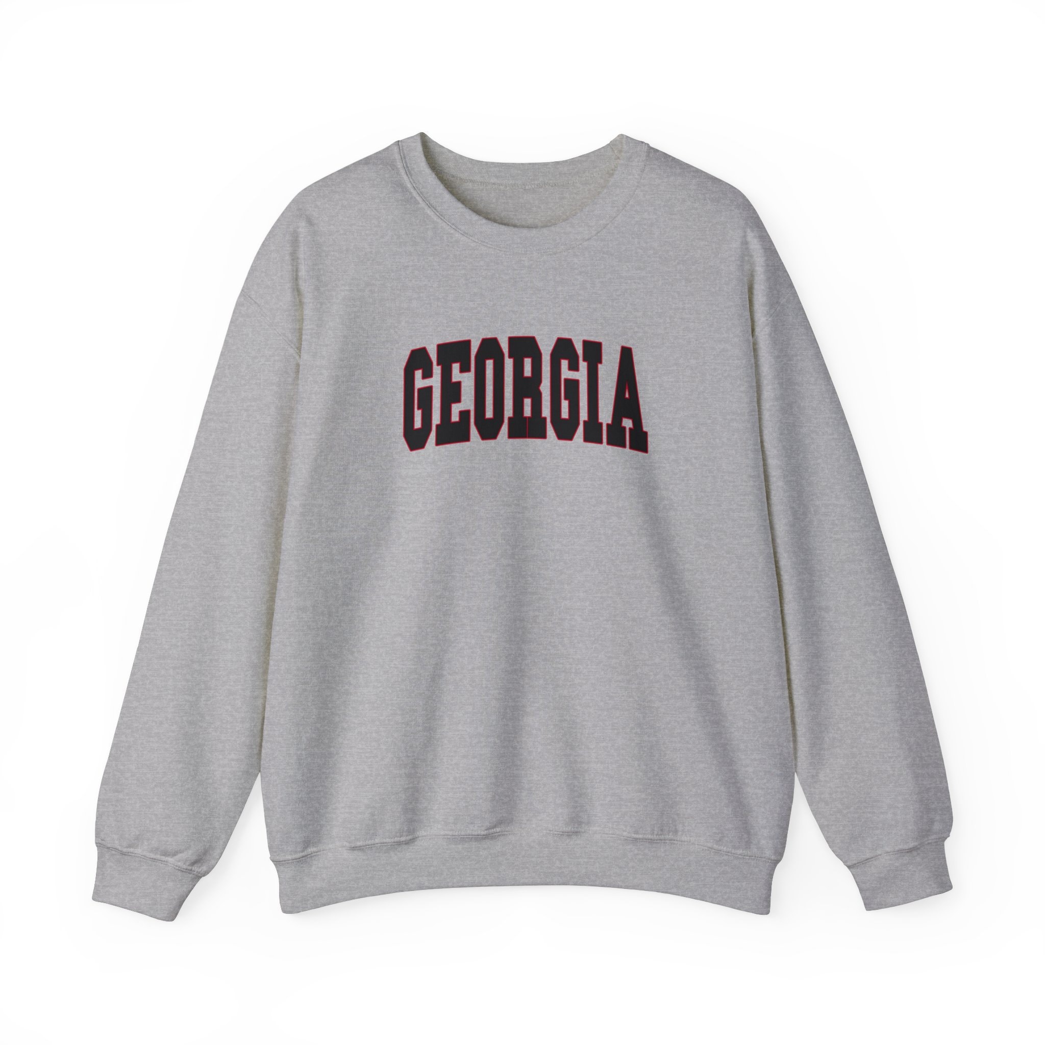 Ash Grey Sweatshirt Georgia State School University Sports